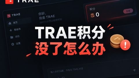 TRAE积分没了怎么办？快速获取积分技巧与渠道
