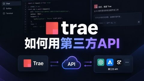 trae如何用第三方api？从零开始新手完整调用教程
