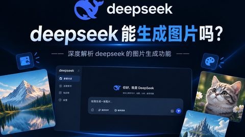 deepseek能生成图片吗？图片生成快速上手指南